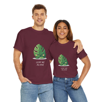 EU - "Leaf me alone" Shirt - Monstera Version | unisex T-Shirt