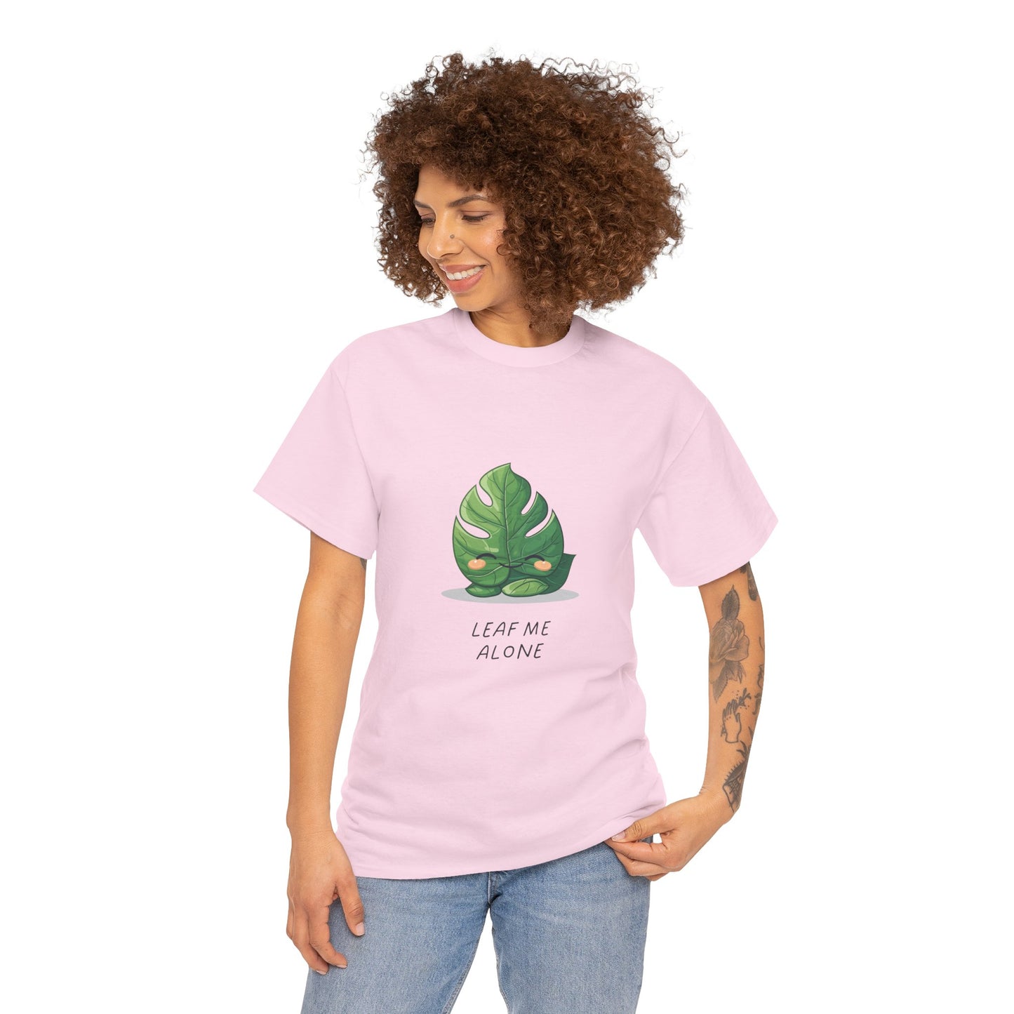 "Leaf me alone" Shirt - Monstera Version | unisex Shirt