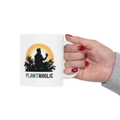 "Plantaholic" Man | Coffee Mug