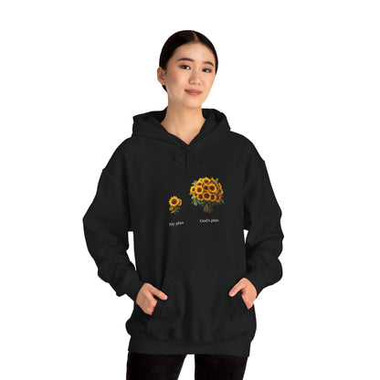 EU - "My plan vs. God's plan" Sunflowers | unisex Hoodie