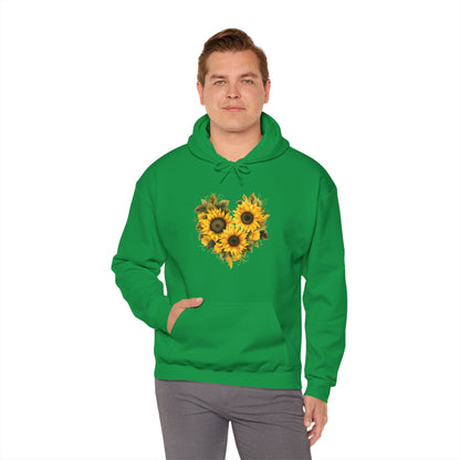 "The Heart of Sunflowers" | unisex Hoodie