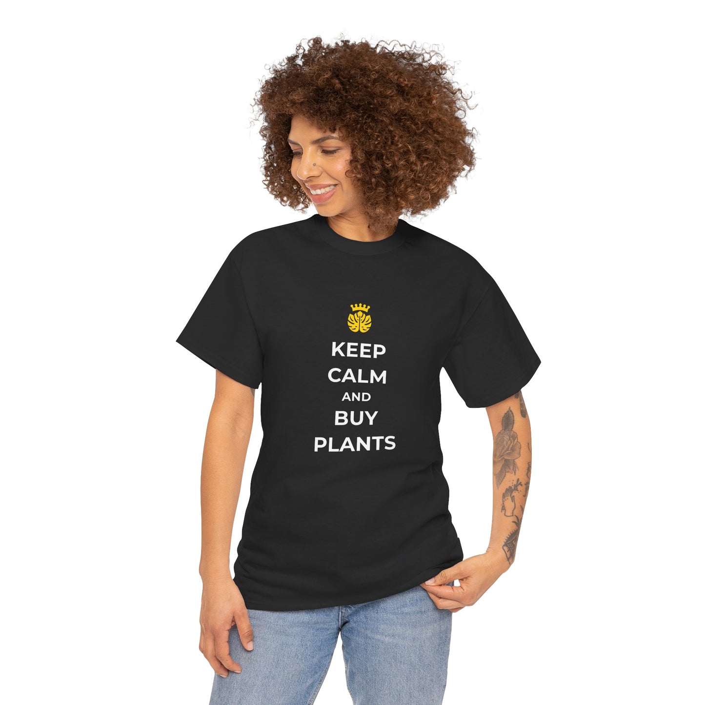 EU - "Keep calm and buy plants" | unisex T-Shirt