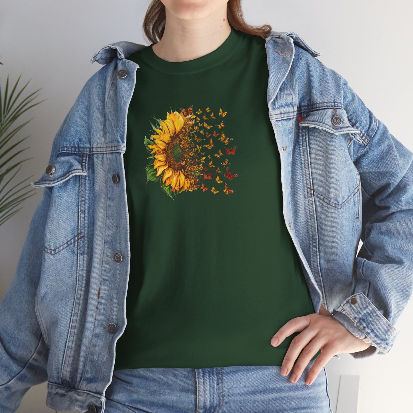 EU - Sunflower Butterflies | unisex T-Shirt