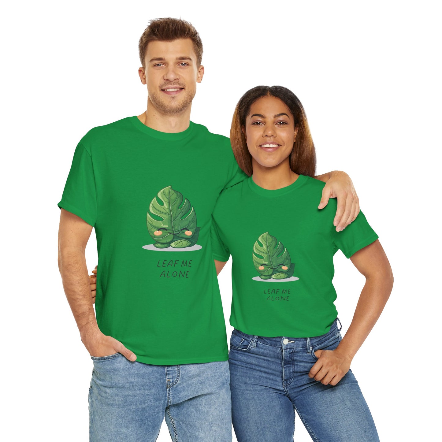 "Leaf me alone" Shirt - Monstera Version | unisex Shirt