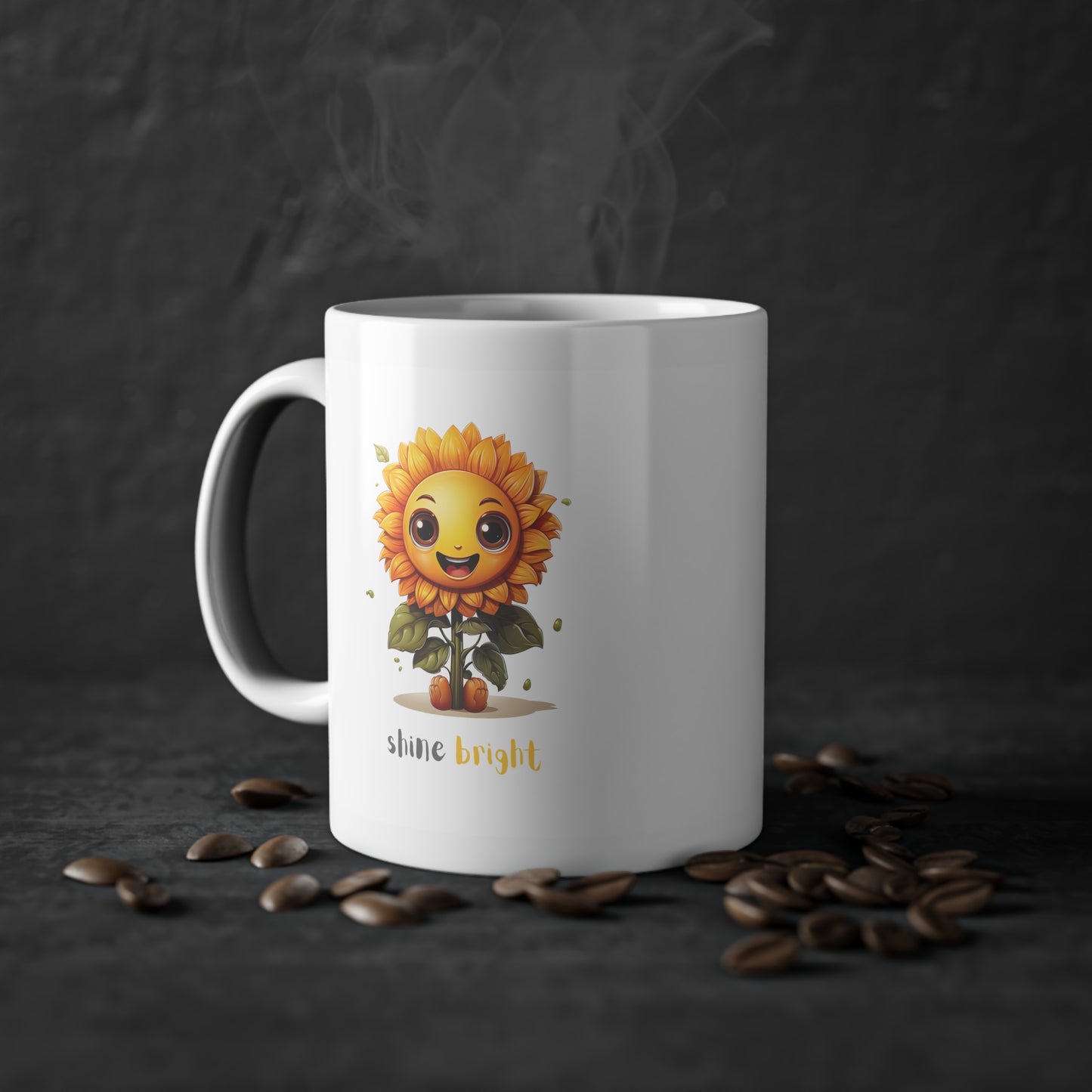 EU - "Shine bright" Sunflower | Coffee Cup