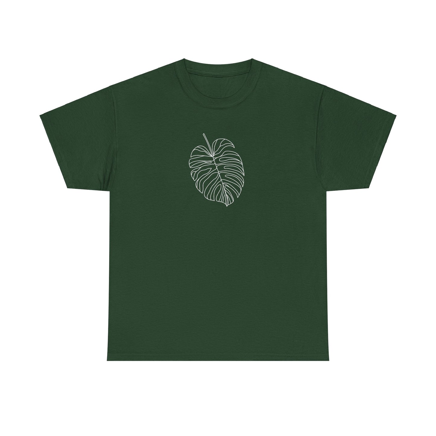 EU - Monstera Line Drawing - "The Continuous Monstera" | unisex T-Shirt