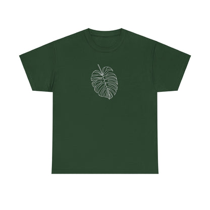 EU - Monstera Line Drawing - "The Continuous Monstera" | unisex T-Shirt