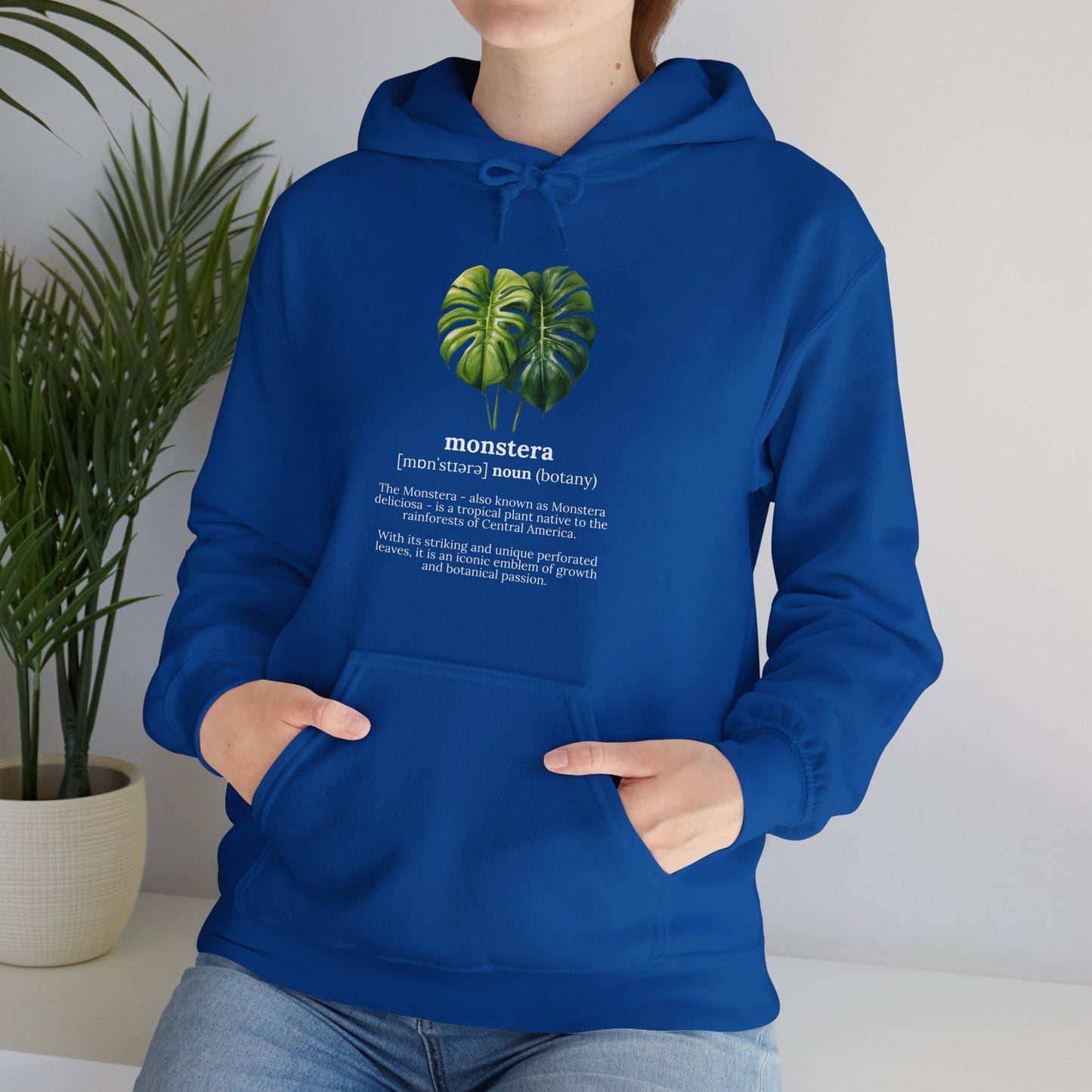 "Monstera Definition" | unisex Hoodie