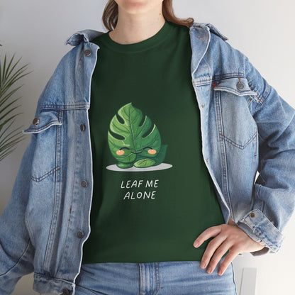 EU - "Leaf me alone" Shirt - Monstera Version | unisex T-Shirt