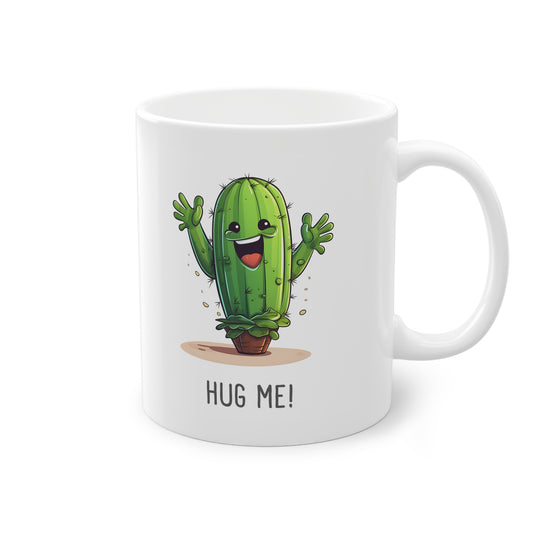 EU - "Hug Me" Cactus Coffee Cup