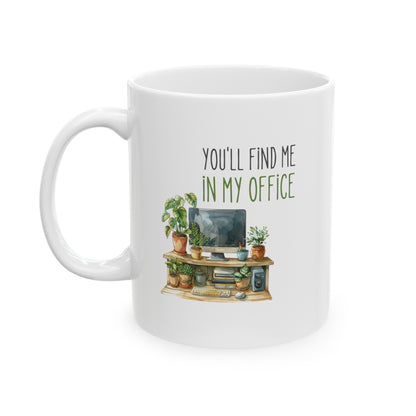 "The Plant Office" | Coffee Mug
