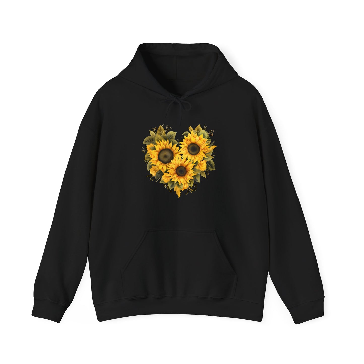 "The Heart of Sunflowers" | unisex Hoodie