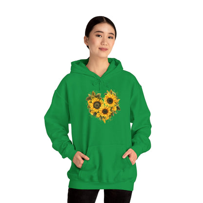 EU - "The Heart of Sunflowers" | unisex Hoodie