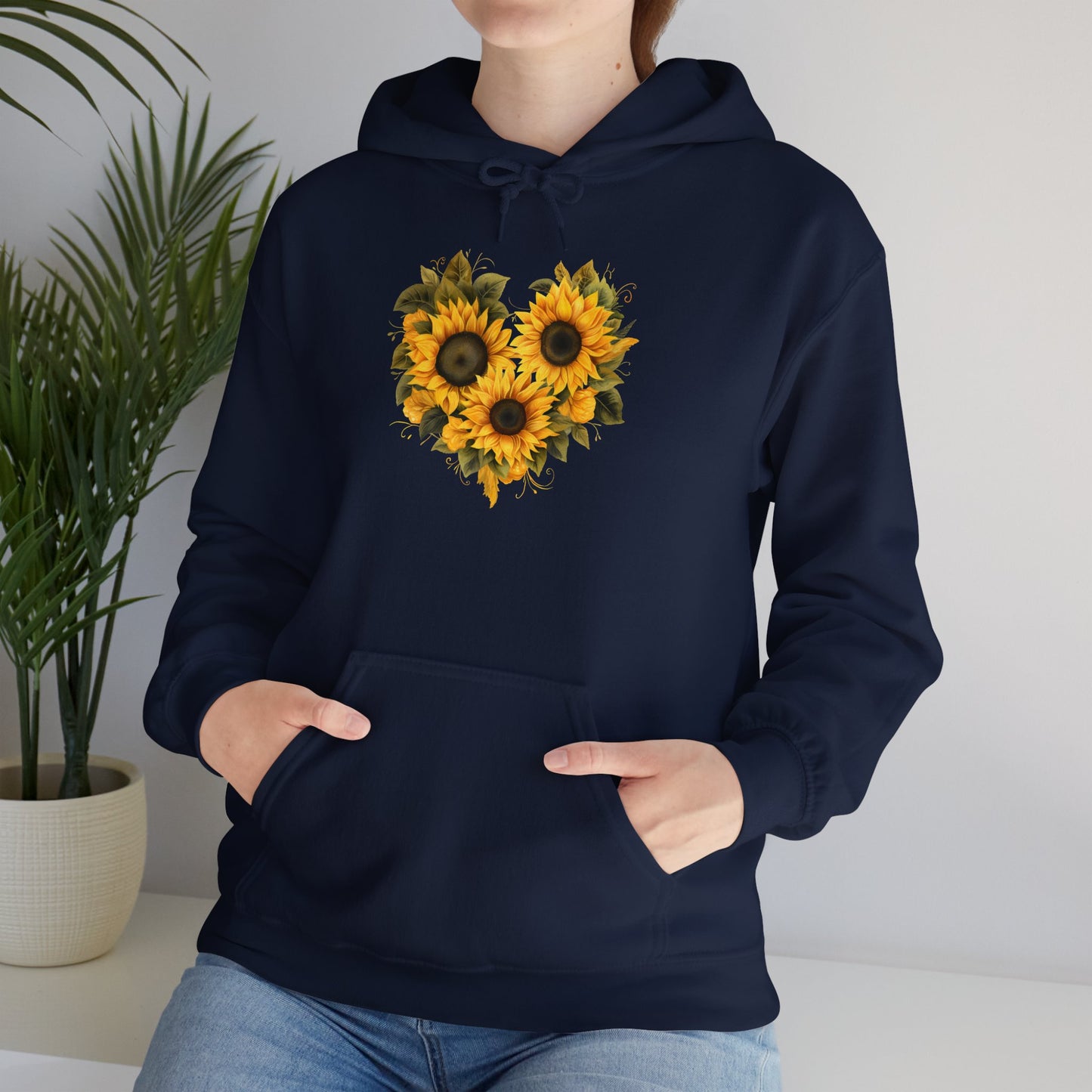 EU - "The Heart of Sunflowers" | unisex Hoodie