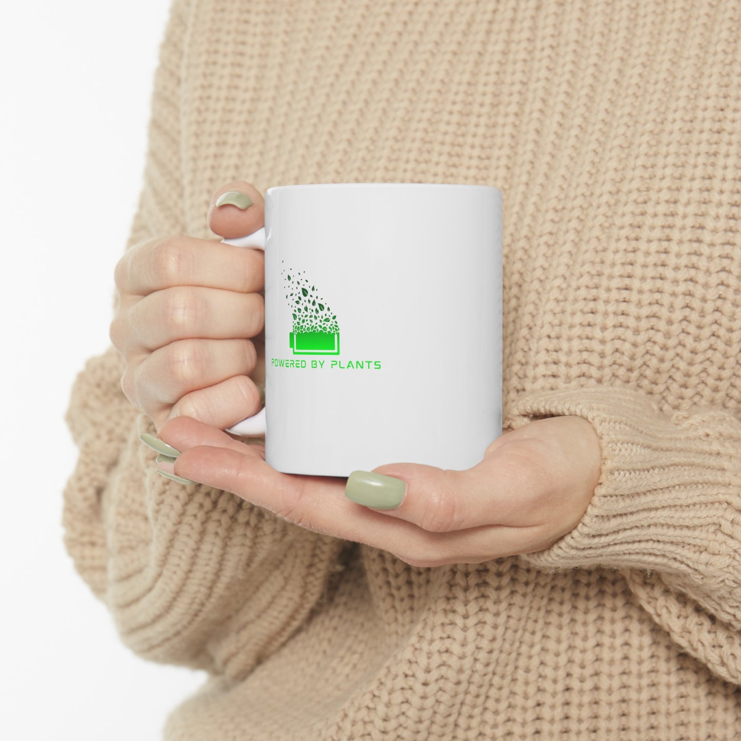 "powered by plants" | Coffee Mug