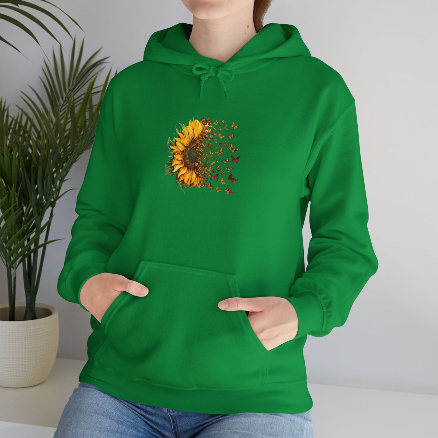 EU - Sunflower Butterflies | unisex Hoodie