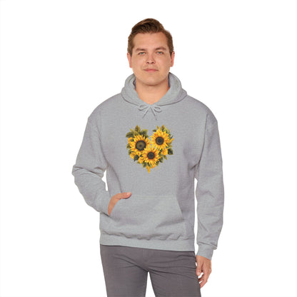 "The Heart of Sunflowers" | unisex Hoodie