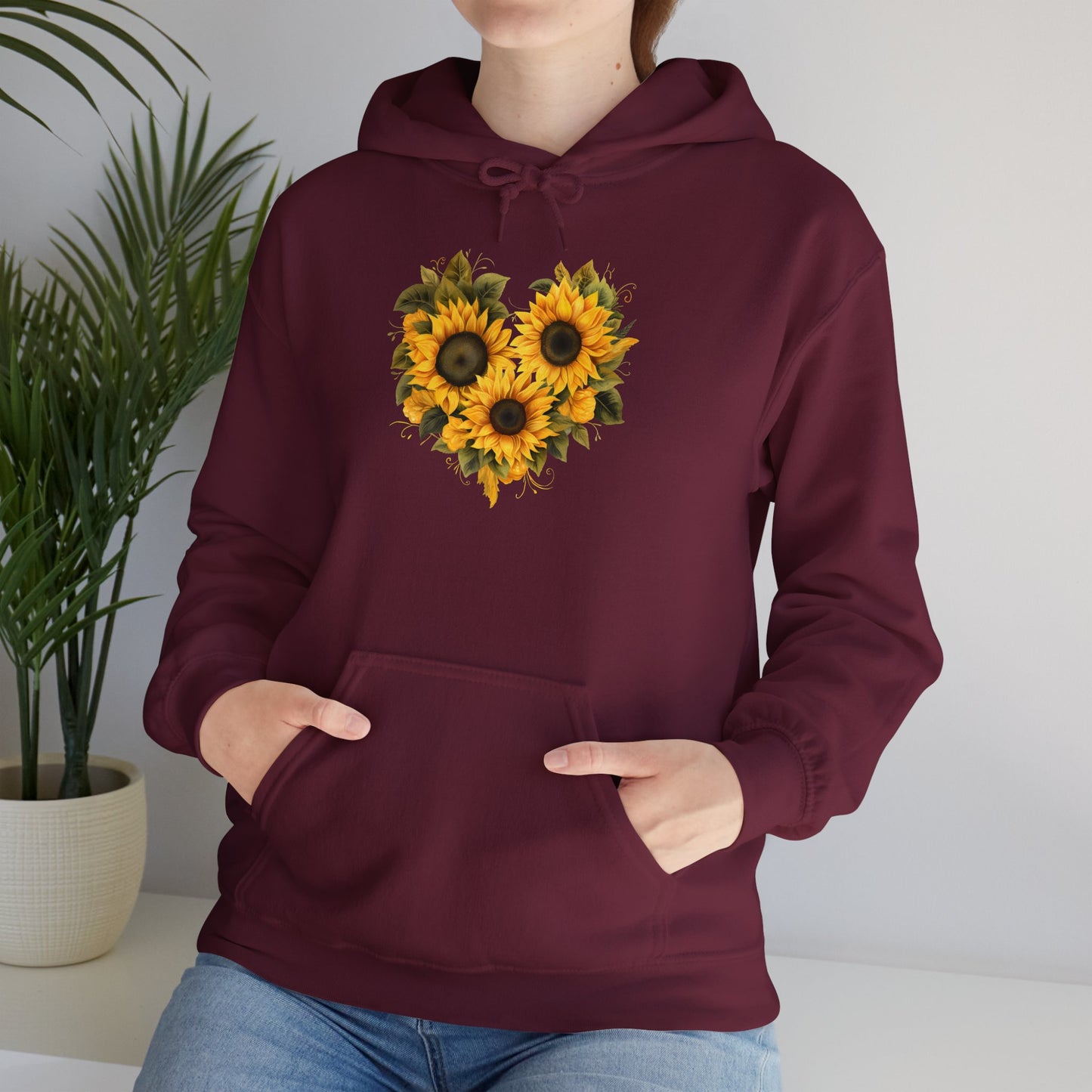 EU - "The Heart of Sunflowers" | unisex Hoodie
