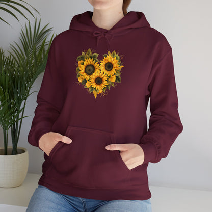 EU - "The Heart of Sunflowers" | unisex Hoodie