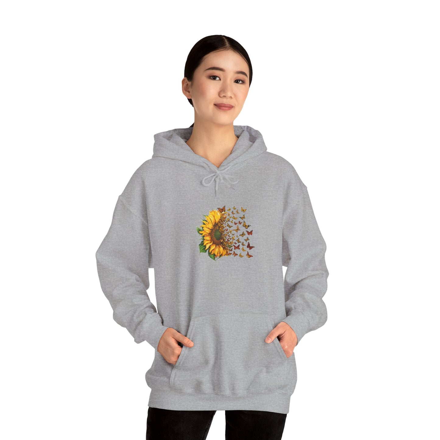 EU - Sunflower Butterflies | unisex Hoodie