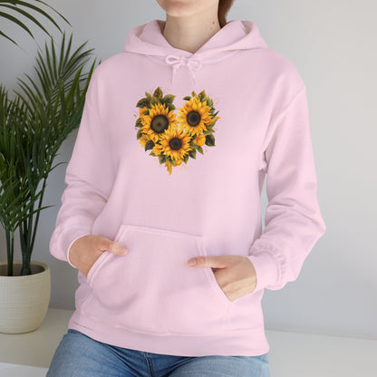 EU - "The Heart of Sunflowers" | unisex Hoodie