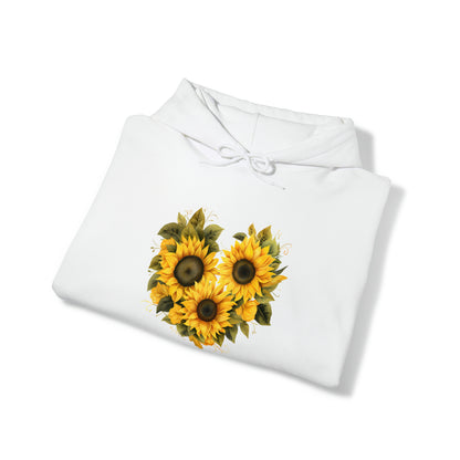 "The Heart of Sunflowers" | unisex Hoodie