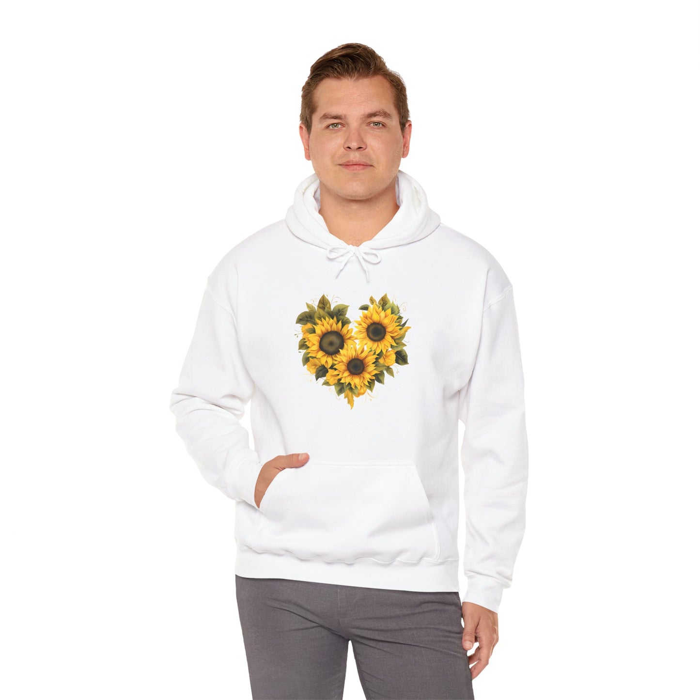 "The Heart of Sunflowers" | unisex Hoodie